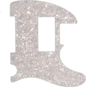 TEHH-128 WD MUSIC Pickguard Fender Telecaster Pearl