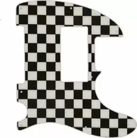 TEHH-1CK01 WD MUSIC Pickguard Fender Telecaster Checkerboa