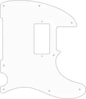 TEJ-104 WD MUSIC Pickguard Squier Fender Telecaster Whit