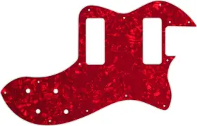 Wd Music Temp-2528r Custom Pickguard For Fender Modern Player Telecaster Thinline Deluxe #28r