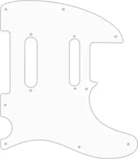 TEN-104R WD MUSIC Pickguard Fender Deluxe Nashville
