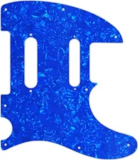 TEN-128BU WD MUSIC Pickguard Fender Deluxe Nashville Pearl