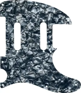 Wd Music Tenbt-128sg Custom Pickguard For Fender Blacktop Baritone Telecaster #28sg Silver Grey