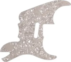 Wd Music Teps51-1028a Custom Pickguard For Fender Pawn Shop Ft51 #28a Aged Pearl/white/black/white