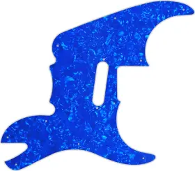 Wd Music Teps51-1028bu Custom Pickguard For Fender Pawn Shop Ft51 #28bu Blue Pearl/white/black/white