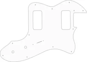 TESD-2504R WD MUSIC Pickguard Fender Telecaster Thinline
