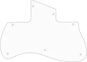 TOR-1004R WD MUSIC Pickguard Fender Toronado