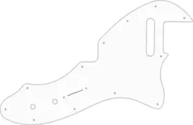 Wd Music Ttm-9904r Custom Pickguard For Fender Made In Mexico Ft69 Telecaster Thinline Reissue