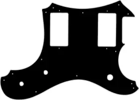 VCGP-1403G WD MUSIC Pickguard Veritas Guitars Portlander Blac