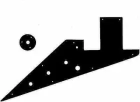 VH-5501 WD MUSIC Pickguard Gibson Flying Korina #2