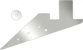 VH-5510 WD MUSIC Pickguard Gibson Flying Korina