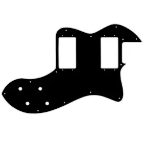 Wd Tecp-100 Pickguard For Fender Classic Player Telecaster Thinline Deluxe Matte Black