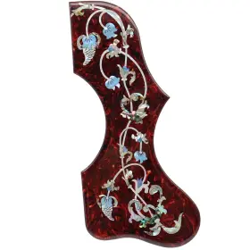Xiyangjuan J200myhbbk 1pcs J200 Sj200 Acoustic Guitar Pickguard 2mm Thickness Abalone Inlay Flower Xiyangjuan J200myhbbk 1pcs J200 Sj200 Acoustic Guitar Pickguard 2mm Thickness Abalone Inlay Flower