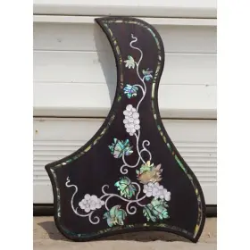 749212965980 YANSHENG Soild Rosewood Pickguard Abalone Inlay