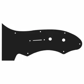 707025500446 YOOTONES Guitar Plate Thinline Tele Pickguard #3