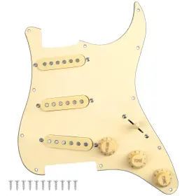XFG446E YOOTONES Prewired Pickguard Single Coil Pickups Me