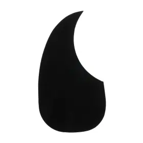 Zaplyte 680811552488 Guitar Pickguard Fit 41-inch Left Handed Water Drop Shape Black