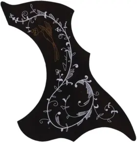 792483612251 ZHANGYIHOT Adhesive Acoustic Guitar Pickguard