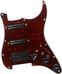 Tortoise Shell Guitar Hss Loaded Prewired Pickguard Blades Pickups Fit Strat St. Fixed Price $73.89.