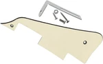Kaish Aged White 3 Ply Lp Guitar Pickguard Chrome Bracket,. Fixed Price $14.43.