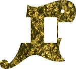 Wd Custom Pickguard For D'angelico Deluxe Atlantic #28gd Gold Pearl/black/whi.... Fixed Price $63.99.
