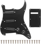 Sss Dual Blades Guitar Prewired Loaded Pickguard Back Plate Fit Strat St. Fixed Price $76.41.