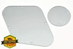 Dopro Lp Control Plate Back Cover Epi Les Paul Silver Mirror. Fixed Price $20.00.