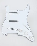 Seymour Duncan Triple Rails (hot Rails) Loaded Pickguard - White. Fixed Price $345.00.