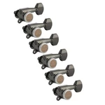Gotoh Magnum Lock-trad 6-in-line Guitar Tuners, Cosmo Black. Fixed Price $145.94.