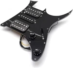 Black Hsh Guitar Prewired Loaded Pickguard Fit Ibanez. Fixed Price $48.99.