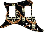 Wd Custom Pickguard For Left Hand Fender 1979-1982 Lead Iii #goc01 Occult Goa.... Fixed Price $95.99.