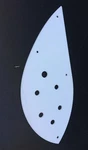 Rickenbacker Left Handed Lower Pickguard For Rickenbacker, 330,340, 360 And 370. Fixed Price $25.00.