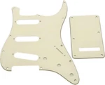 11 Hole Sss Strat Pickguard Set Aged White 3 Ply W/ Tremolo Back Plate. Fixed Price $29.99.