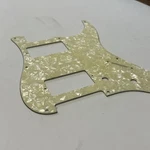 Vintage Pearl Warmoth Stratocaster Pickguard Celluloid 4-ply Hh Humbucker Hm Nos. Fixed Price $250.00.