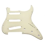 Dopro Aged White 11 Hole Strat Style Guitar Pickguard Bridge Reversed For Fen.... Fixed Price $20.83.