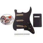 Prewired Sss Guitar Pickguard Alnico V Neck Bridge Pickups Sets For St Strat Usa. Fixed Price $64.61.