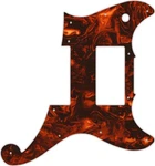 Wd Custom Pickguard For D'angelico Deluxe Brighton #05f Faux Tortiose. Fixed Price $49.99.