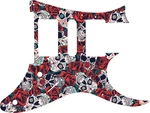 Wd Custom Pickguard For Ibanez 2009 Rg350dx #gs01 Dia De Muertos Calavera Sku.... Fixed Price $63.99.