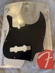 New - Fender Pickguard For American Standard J. Bass, Black, 099-1351-000. Fixed Price $26.00.