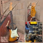 Fender Stratocaster 62 Custom Design Tribute - Medium Relic Nitro Sss. Fixed Price $1599.00.