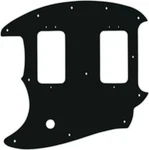 Wd Custom Pickguard For Left Hand Fender American Special Mustang #01a Black .... Fixed Price $37.99.