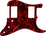 Wd Custom Pickguard For Dual Humbucker Fender Stratocaster #28drp Dark Red Pe.... Fixed Price $54.99.