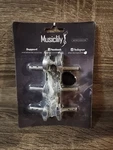 Musiclily Nickel Set Of 2 X 3 On Plate Guitar Machine Heads Tuning Pegs Tuners. Fixed Price $8.62.