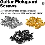 100pcs Guitar Pickguard Screws For Strat/tele Electric Bass L. Fixed Price $8.67.