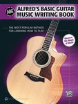 Alfred's Basic Guitar Music Writing Book ,35042. Fixed Price $8.99.