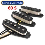 60s Guitar Pickups Neck Middle Bridge Pure Silver-wound For Fender Strat. Fixed Price $123.20.