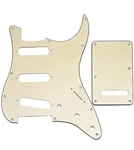 Sdhengyee Sss 11 Hole Strat Electric Guitar Pickguard And 3ply Cream. Fixed Price $13.80.
