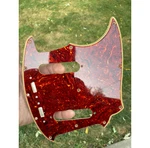 Wide Bevel Aged Edge Tortoise Pickguard For 2010-2016 Mij Fender Mustang Mg-69. Fixed Price $79.95.