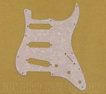 099-1342-000 Fender '60s '62 Stratocaster Guitar Pickguard White Pearloid. Fixed Price $52.00.