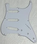 New Great-for Fender 57' 8 Hole Stratocaster Guitar Pickguard 3 Ply White. Fixed Price $23.99.